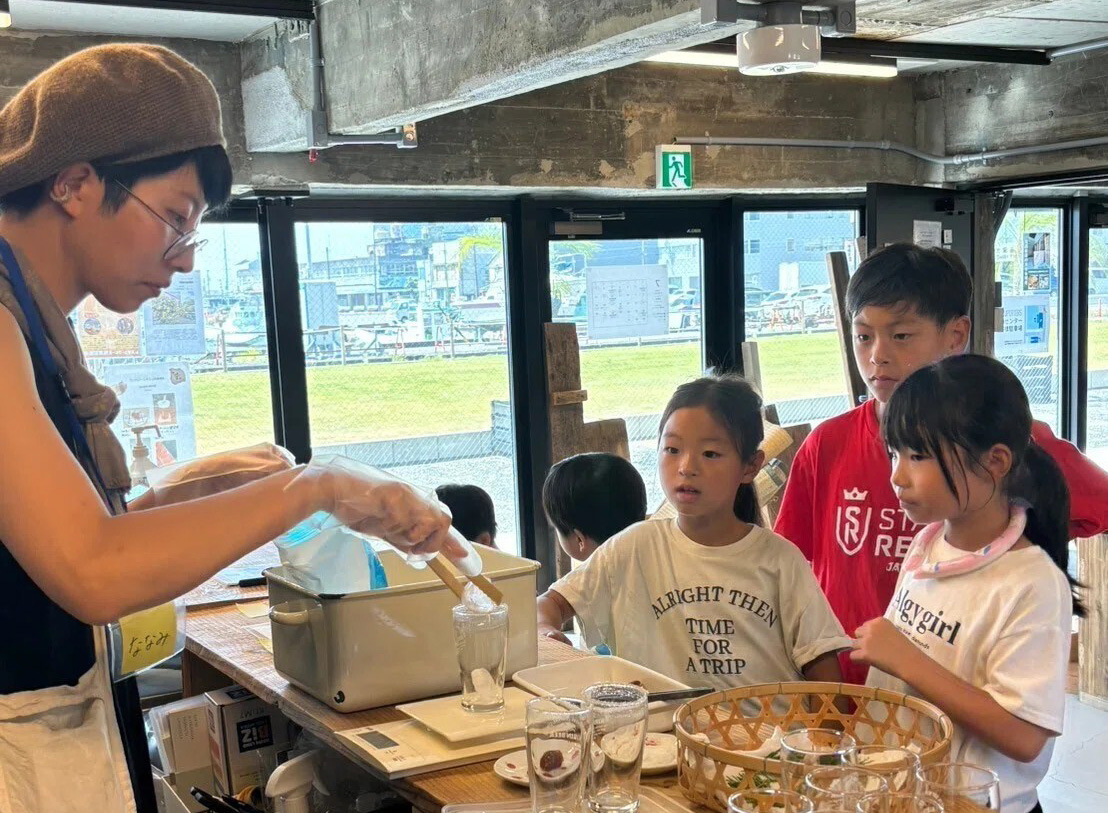 Terakoyaラフの夏休みプログラムの様子